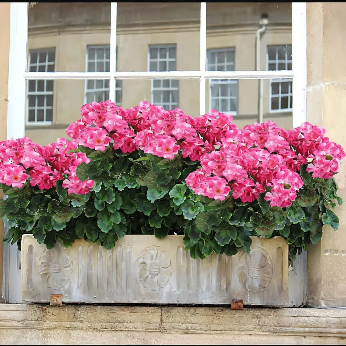 Artificial Begonias for Farmhouse Style Home Decor