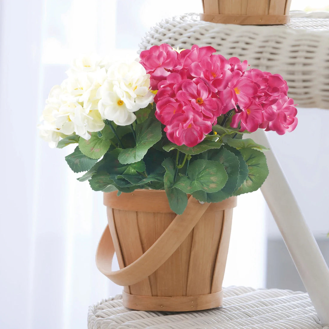Scandinavian Artificial Begonia Home Styling Ideas