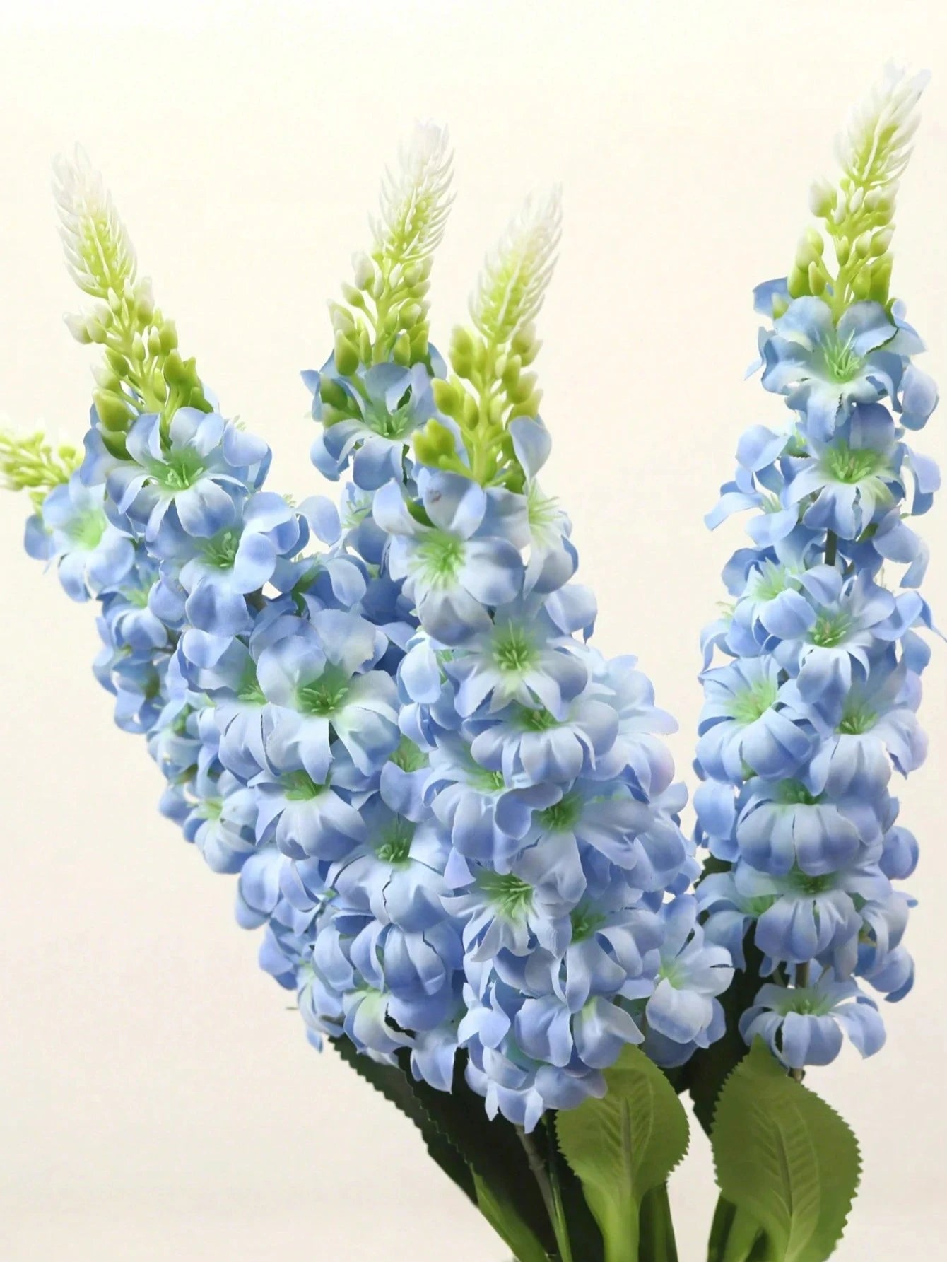 Bulk Artificial Gypsophila, Delphinium & Hyacinth Silk Stems