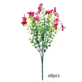 Artificial Pink Geranium Flower Bundles –  Indoor & Outdoor