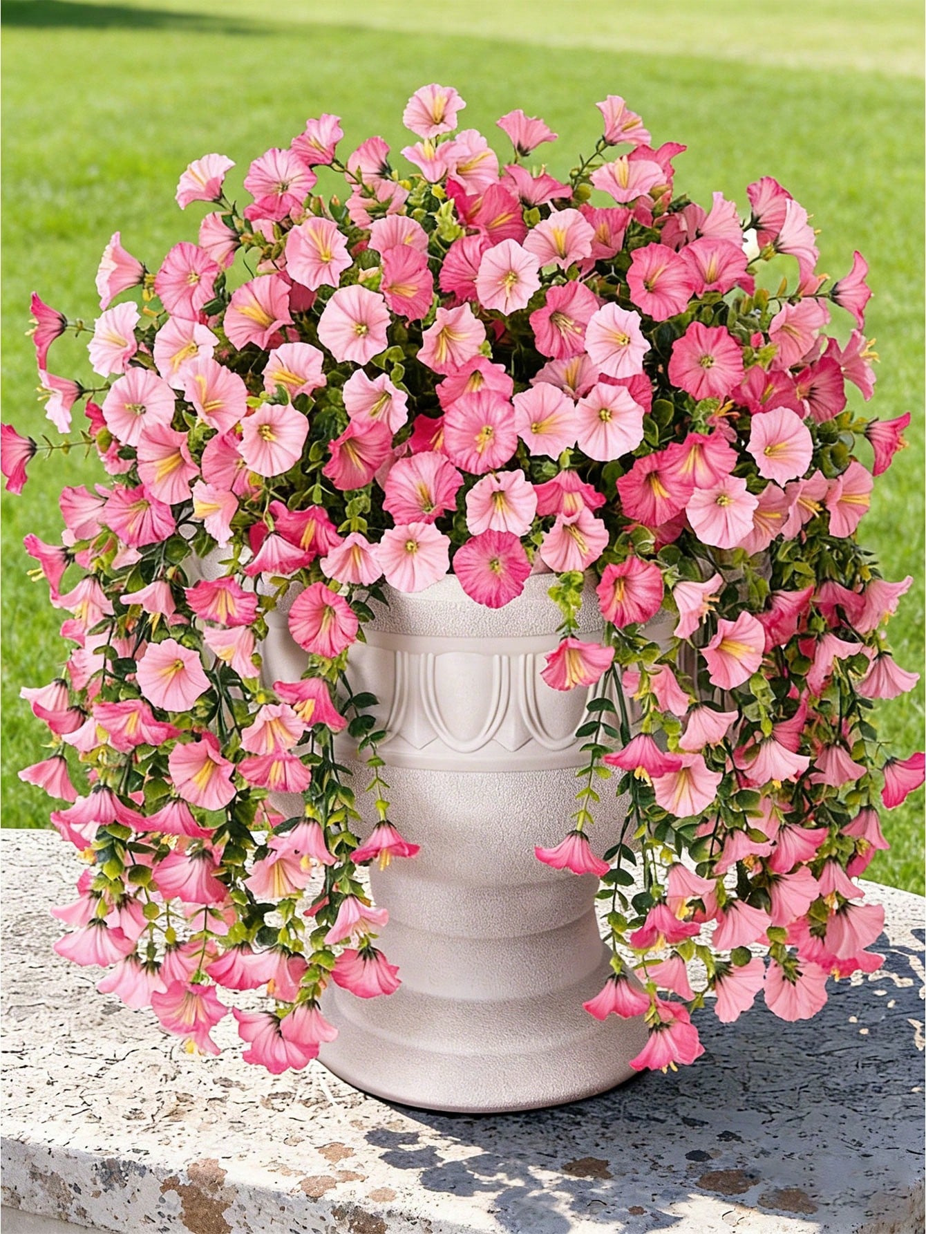 Artificial Pink Eucalyptus Vine – Silk UV-Resistant  for Outdoor & Indoor