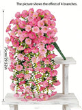 Artificial Pink Eucalyptus Vine – Silk UV-Resistant  for Outdoor & Indoor