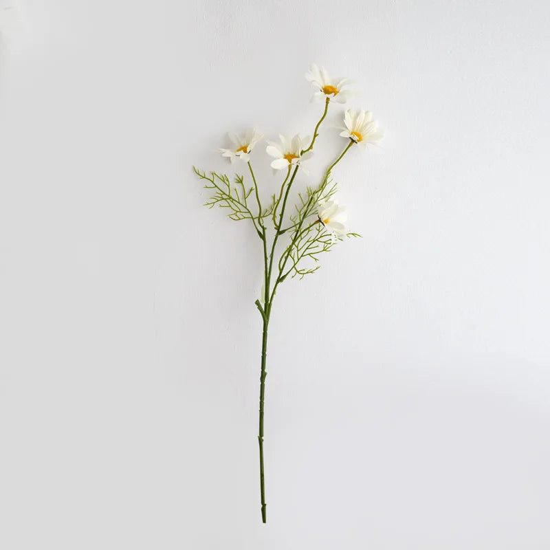 Bulk Artificial Chamomile Daisy Bouquet – 5 Heads