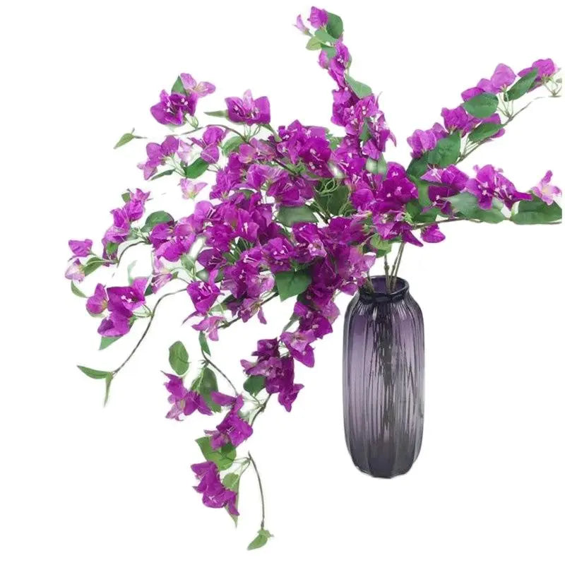 10pcs Silk Bougainvillea Artificial Climbing Flowers