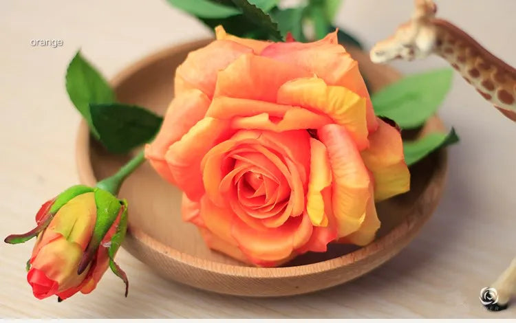 Pink Silk Rose Wedding Bouquet Bulk – Real Touch Artificial Roses