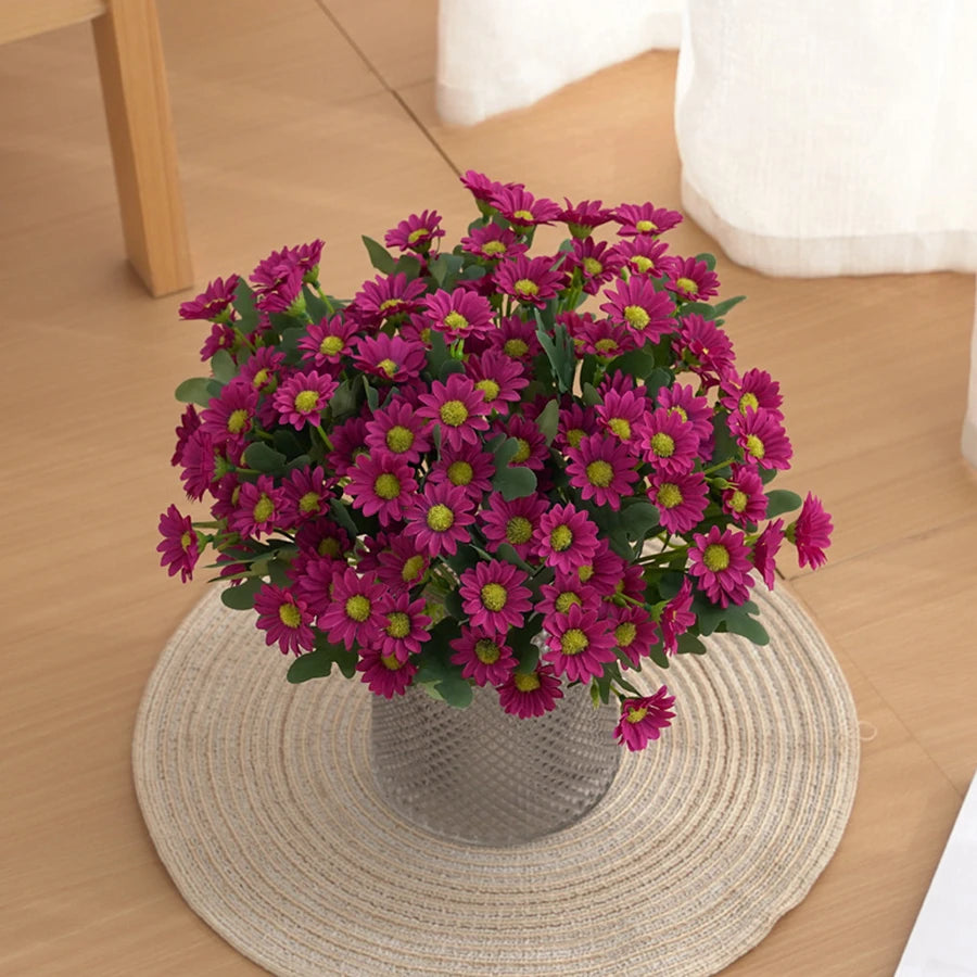 Bulk Artificial Outdoor Daisy Bushel