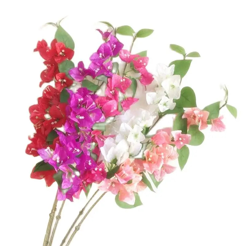 10pcs Silk Bougainvillea Artificial Climbing Flowers
