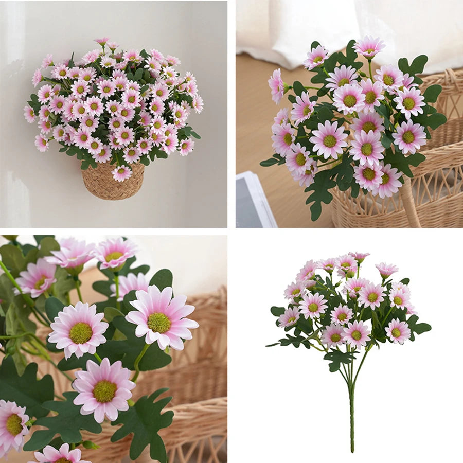 Bulk Artificial Outdoor Daisy Bushel