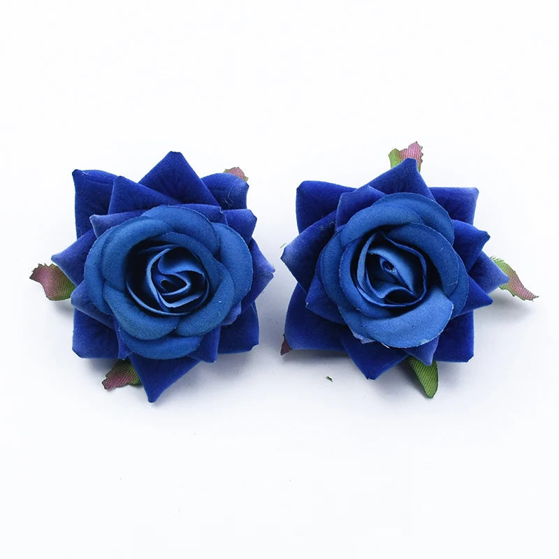 100PCS Artificial Silk Rose Heads Bulk – Wedding Flowers