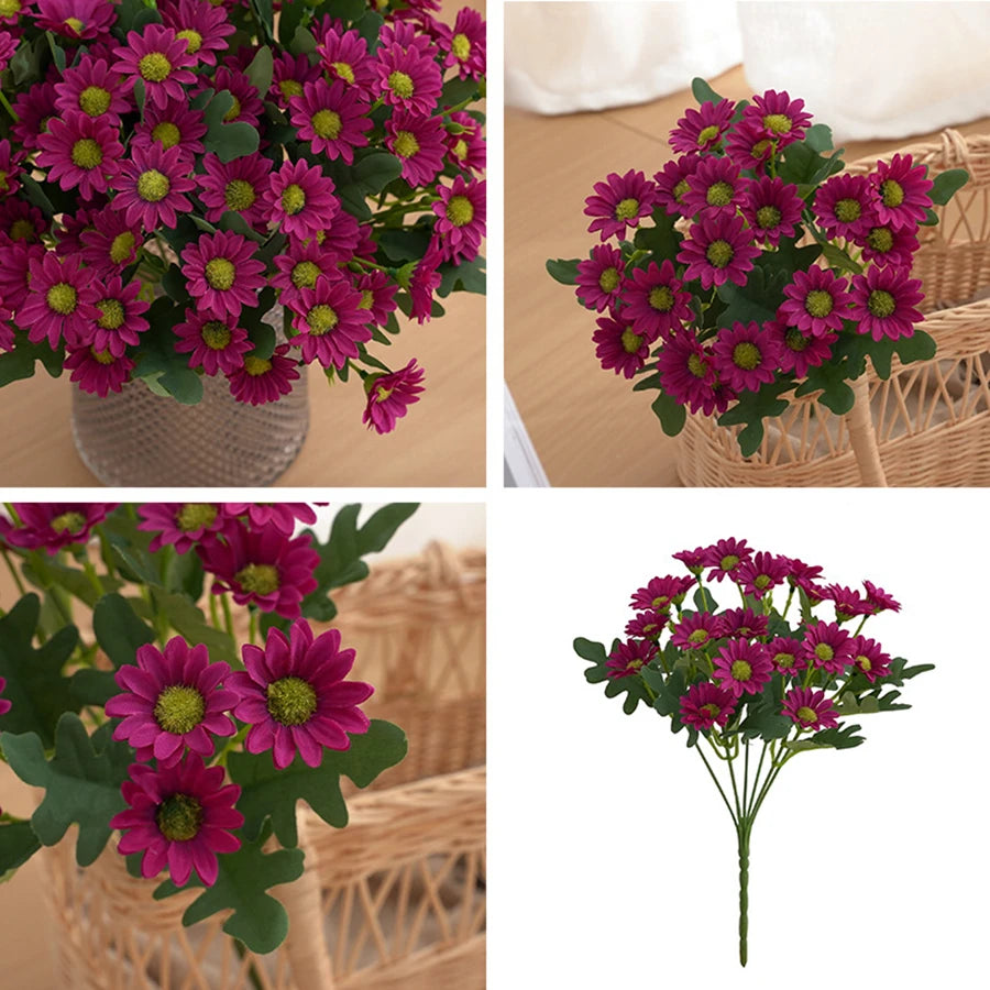 Bulk Artificial Outdoor Daisy Bushel