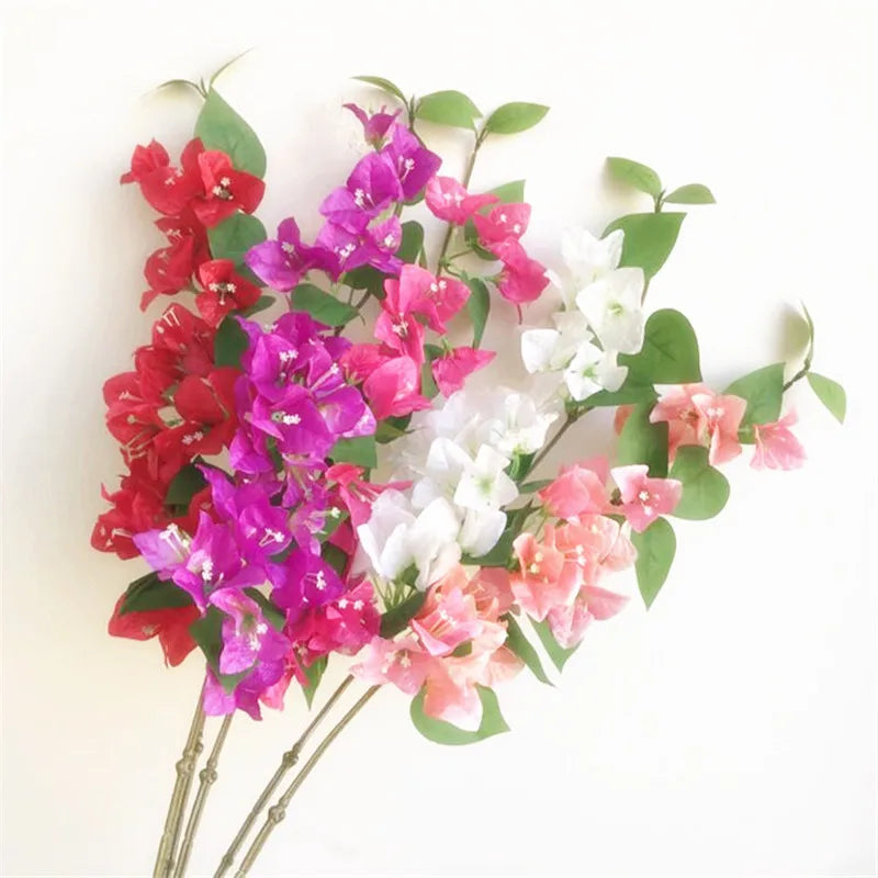 10pcs Silk Bougainvillea Artificial Climbing Flowers