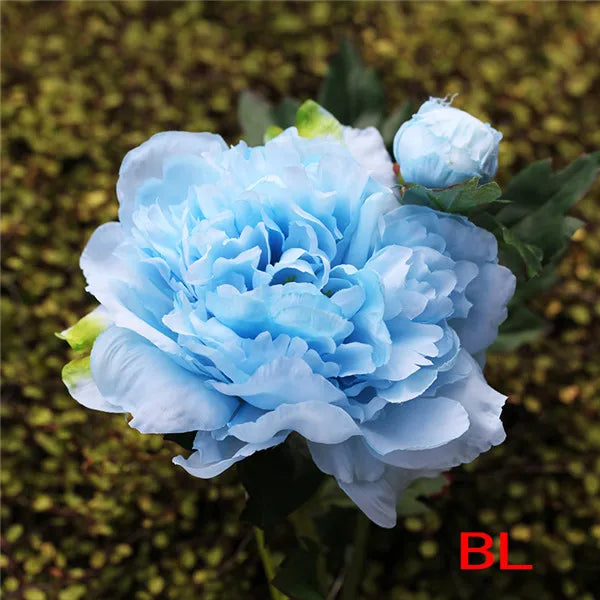 Artificial Silk Peony Stems Bulk (2-Head, 60cm)