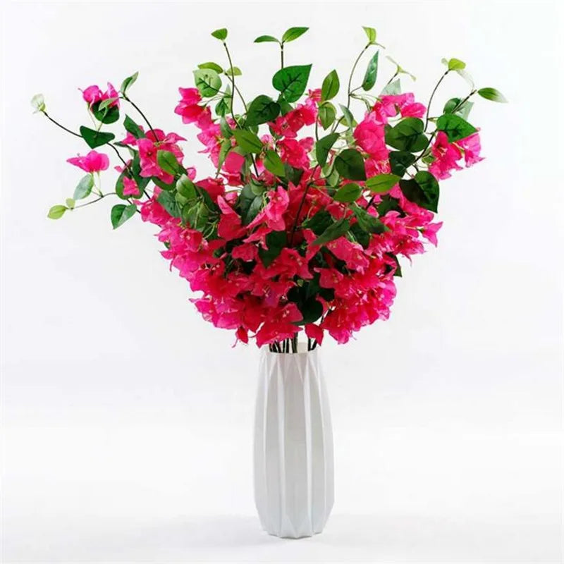 10pcs Silk Bougainvillea Artificial Climbing Flowers