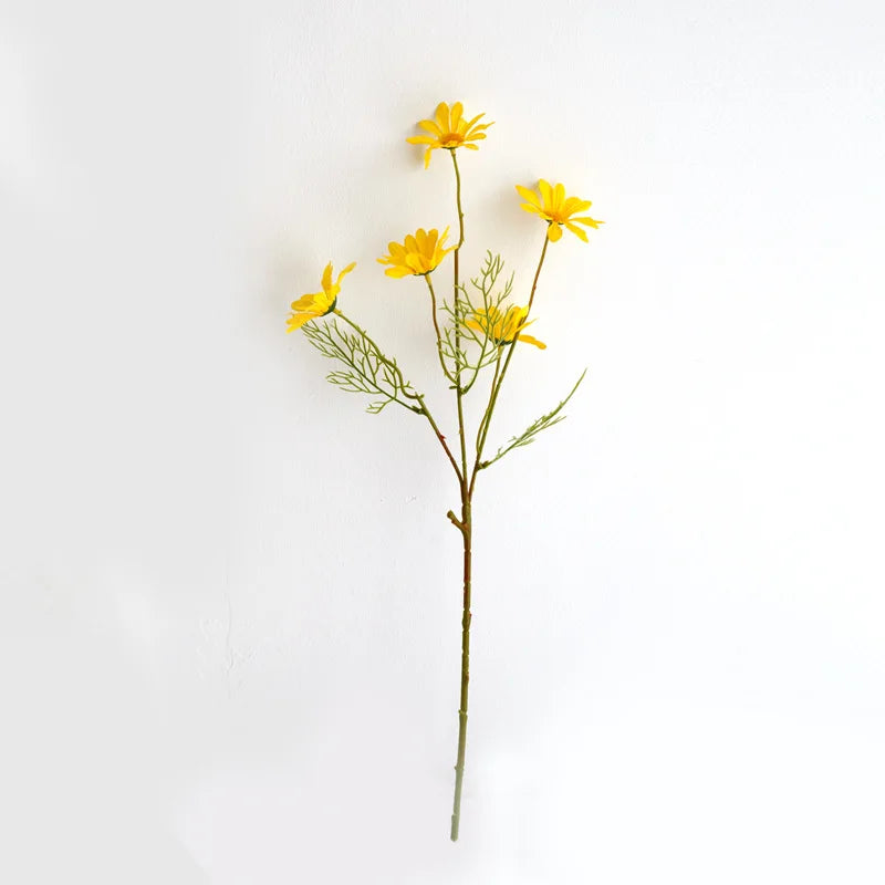 Bulk Artificial Chamomile Daisy Bouquet – 5 Heads