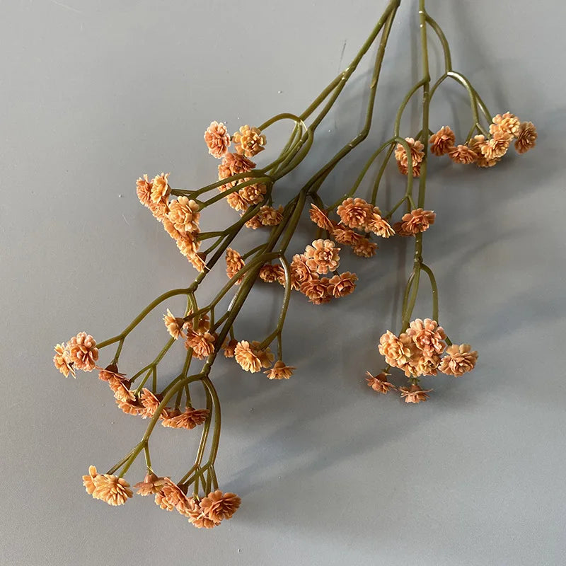 62CM Artificial Gypsophila Bouquet Bulk – Baby’s Breath Soft Rubber Silk Faux Flowers