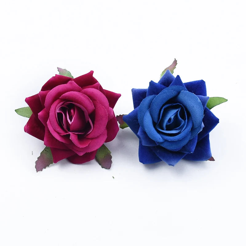 100PCS Artificial Silk Rose Heads Bulk – Wedding Flowers