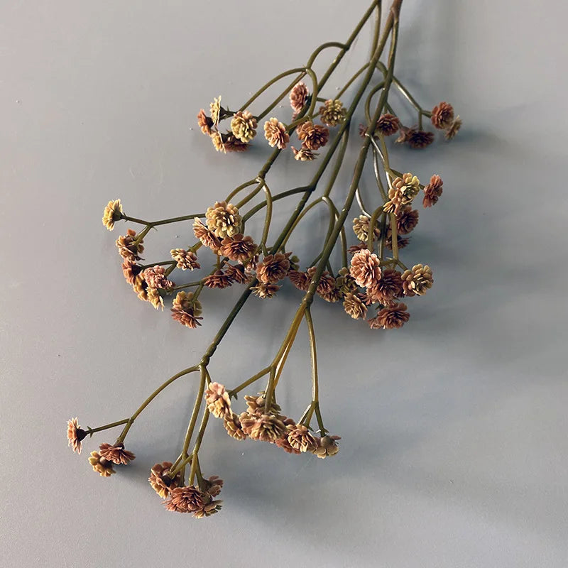 62CM Artificial Gypsophila Bouquet Bulk – Baby’s Breath Soft Rubber Silk Faux Flowers