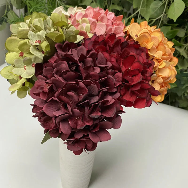 Bulk Artificial Hydrangea Flowers