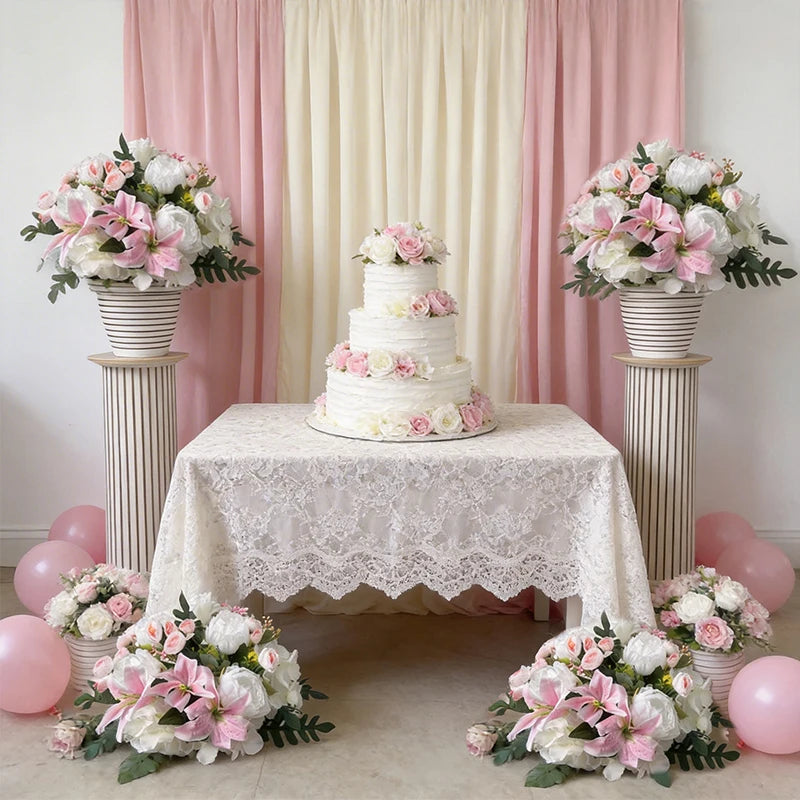 Artificial Flower Ball Wedding Centerpiece