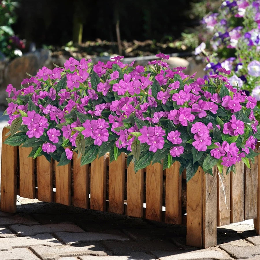 Bulk Artificial Geranium- Outdoor