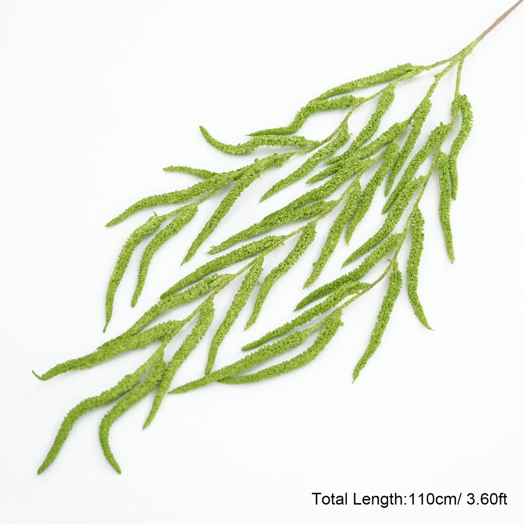 Artificial Green Foxtail Vine – Hanging DIY Floral Grass