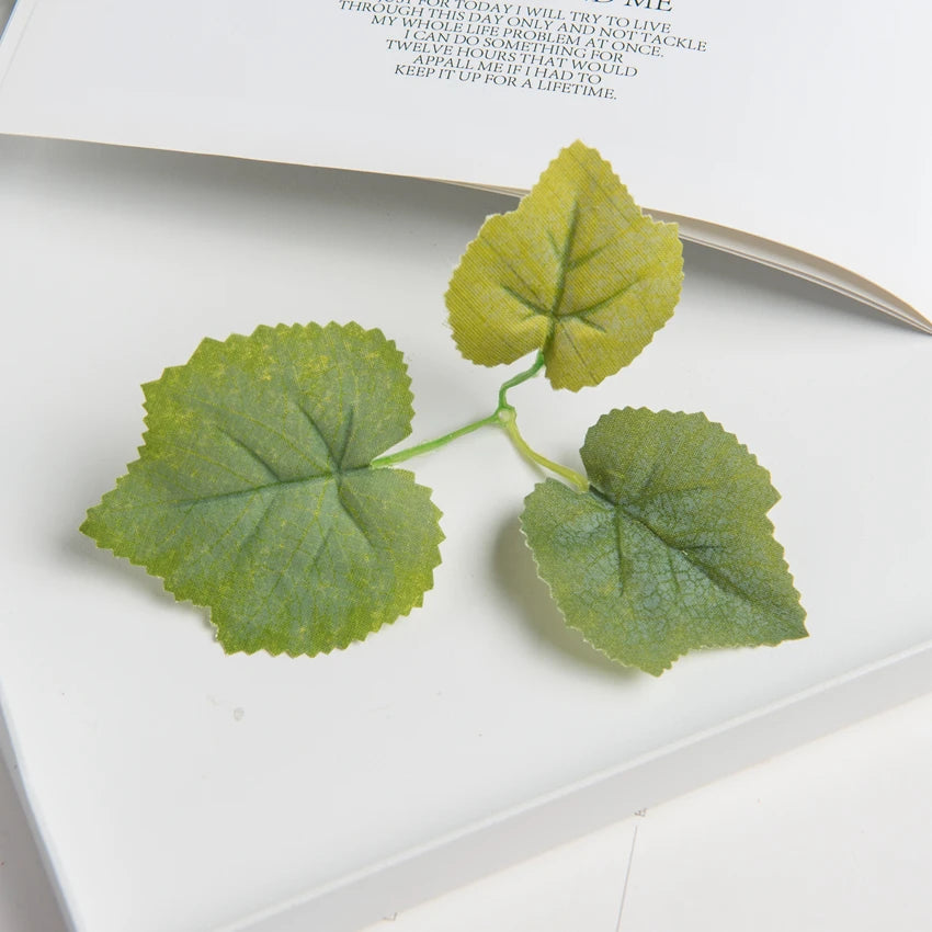 Artificial Grape Leaf Greenery – Silk Fake Leaves