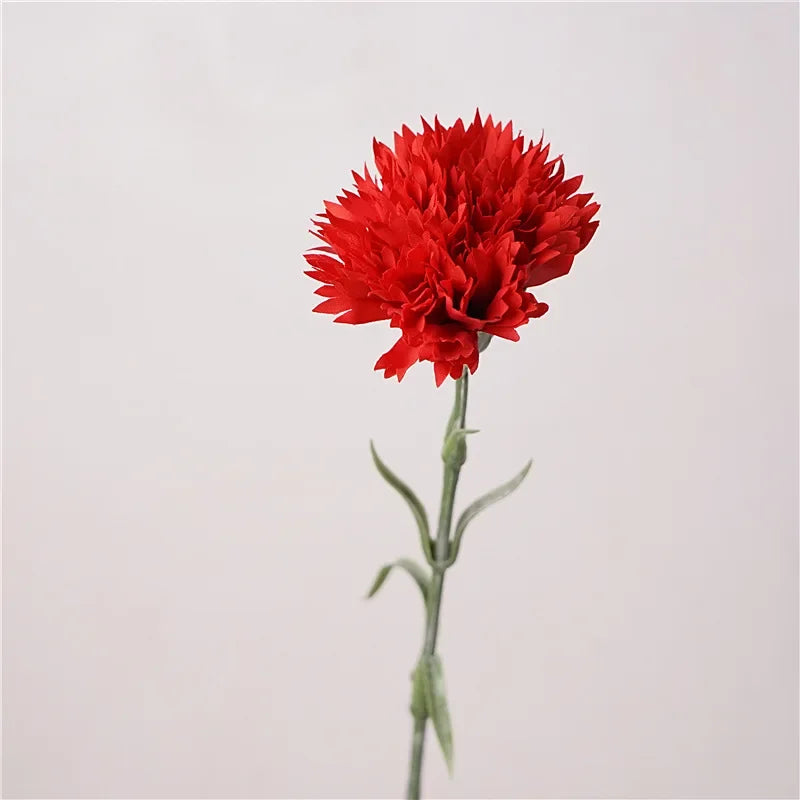 10PCS Real Touch Artificial Carnation Flowers – Latex