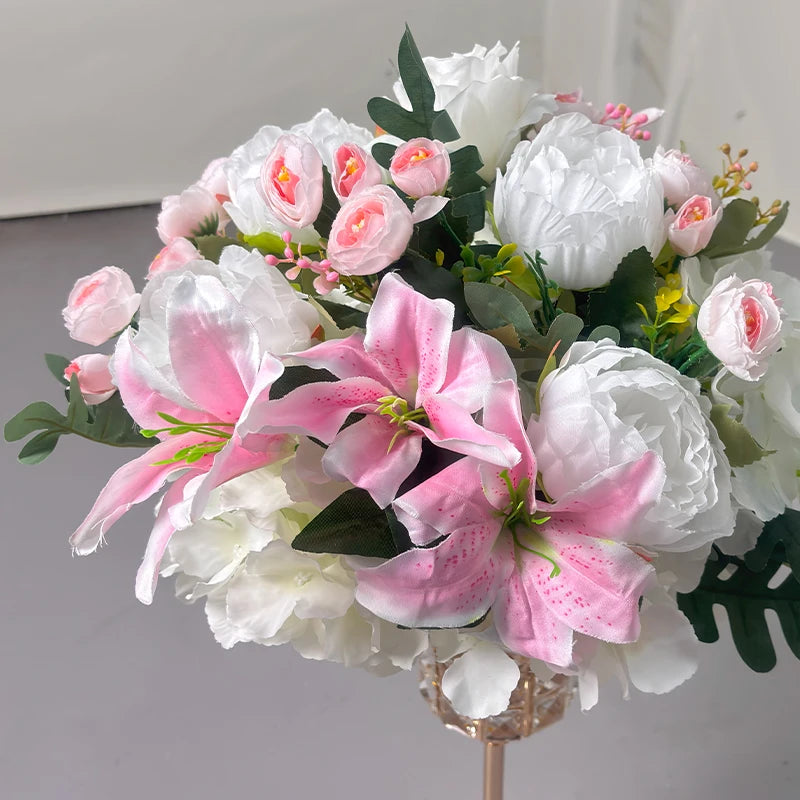 Artificial Flower Ball Wedding Centerpiece