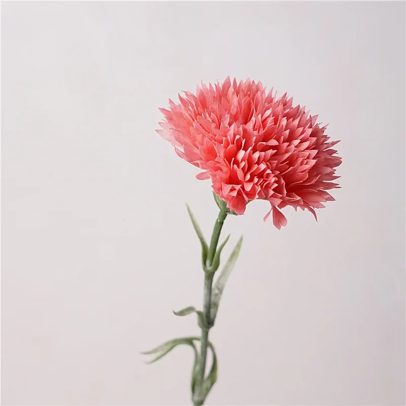10PCS Real Touch Artificial Carnation Flowers – Latex