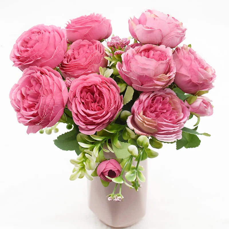 Bulk Artificial Peony Bouquet – Silk