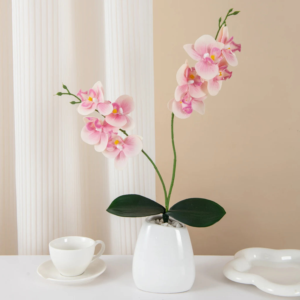 Artificial Butterfly Orchid Branch – 2 Fork Silk Orchid