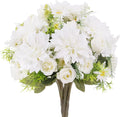 Artificial Rose Bouquet with Dahlia & Hydrangea Fillers – Colorful