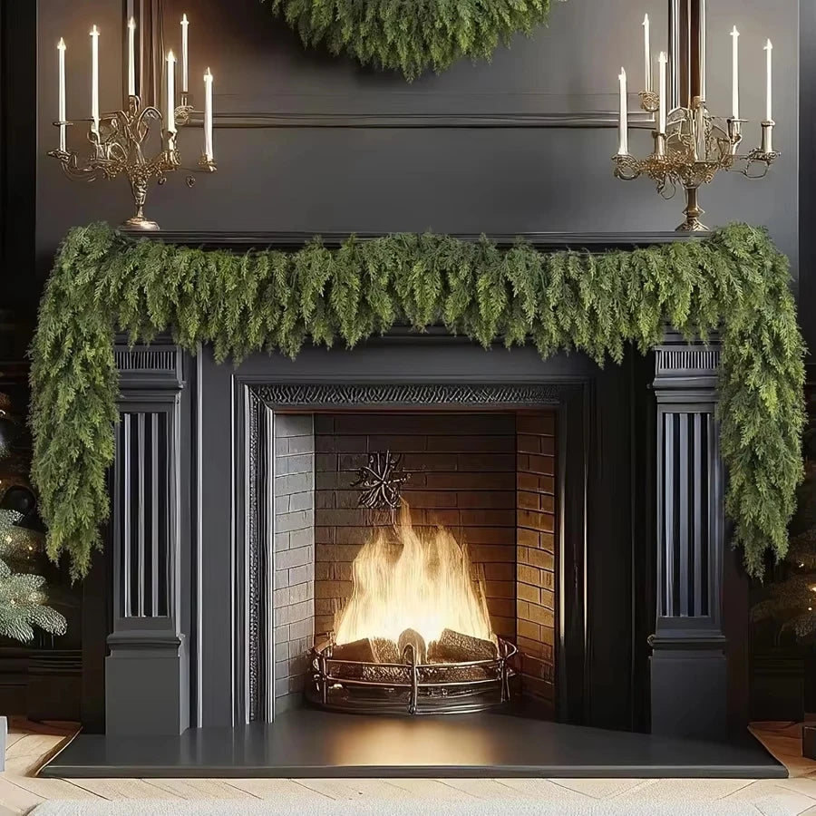 Artificial Cypress Pine Garland – Christmas