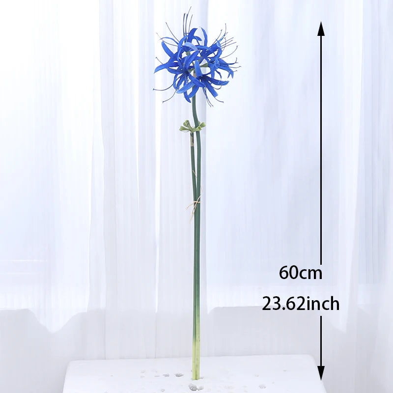 Artificial Higan Flower Long Branch Bulk – Silk Lycoris Orchid Stem