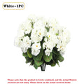 1-8PCS UV Resistant Artificial Begonia Flowers – Realistic Faux Outdoor Flower Heads for Garden, Porch, Patio, Wedding Decor & Floral Arrangements