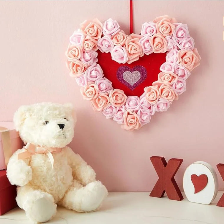 10/20/50PCS Artificial Foam Rose Flowers Bulk – PE Faux Rose Heads