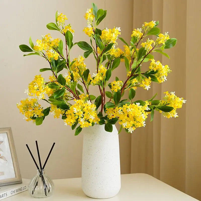 Artificial Lilac Silk Flower Branch