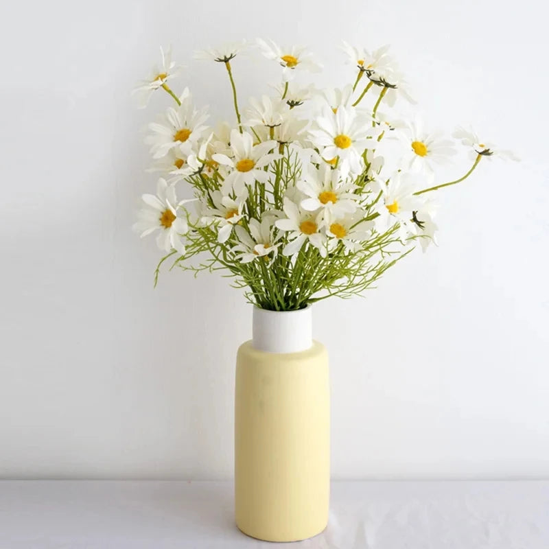 Bulk Artificial Chamomile Daisy Bouquet – 5 Heads