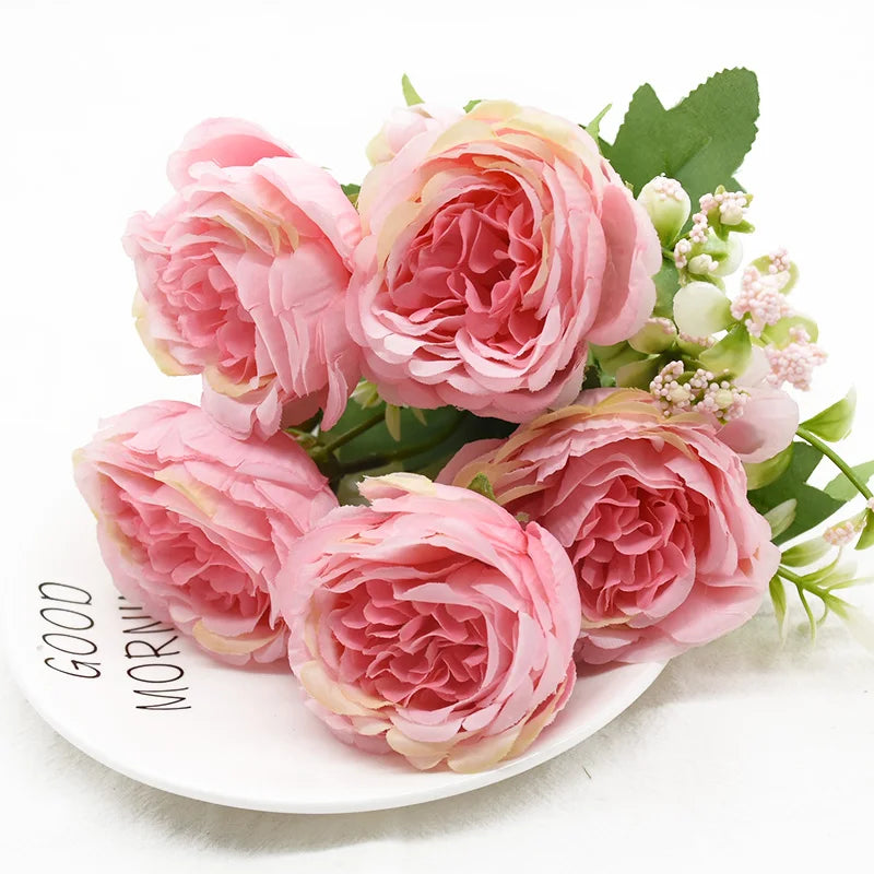 Bulk Artificial Peony Bouquet – Silk