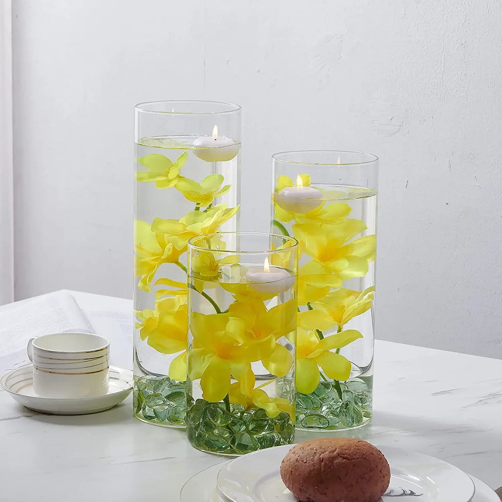 10PCS Artificial Orchid Stems Bulk – Butterfly Orchid Long Stem Faux Flowers