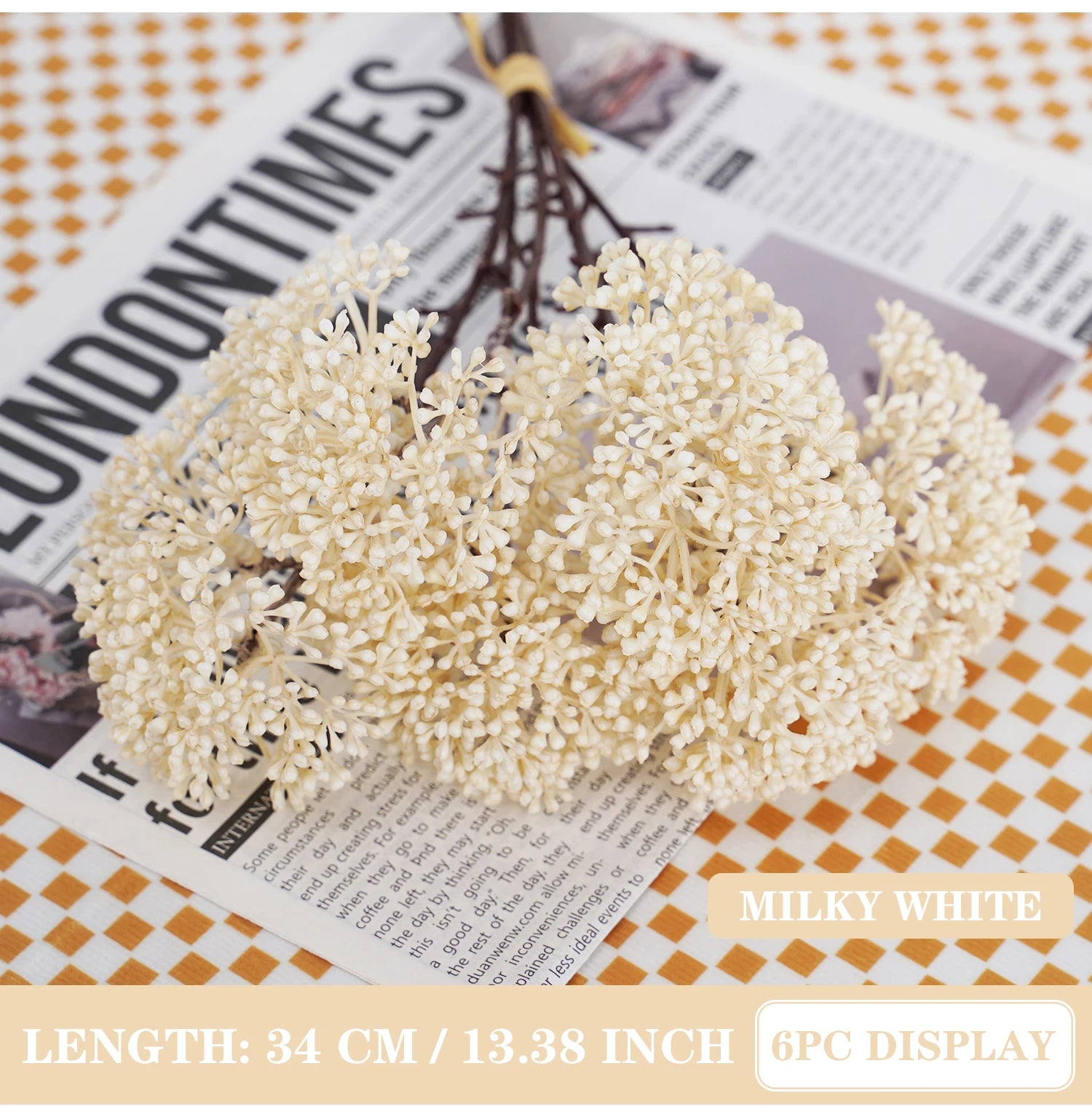 Artificial Millet Flower Bouquet Bulk – Silk Faux Rustic Grain Stems