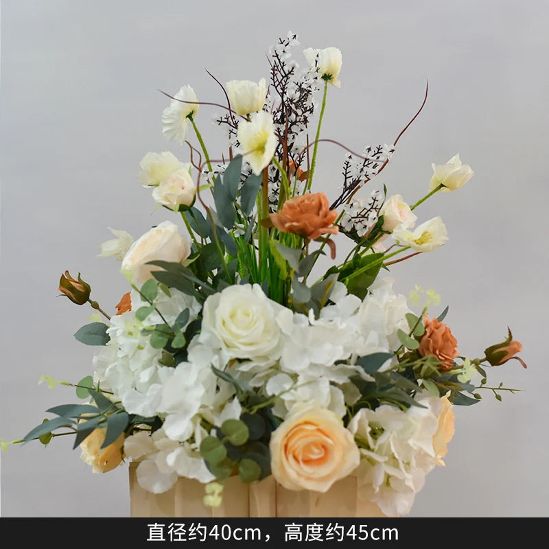 Artificial Rose Flower Ball Bulk – Silk Classic Wedding Decor