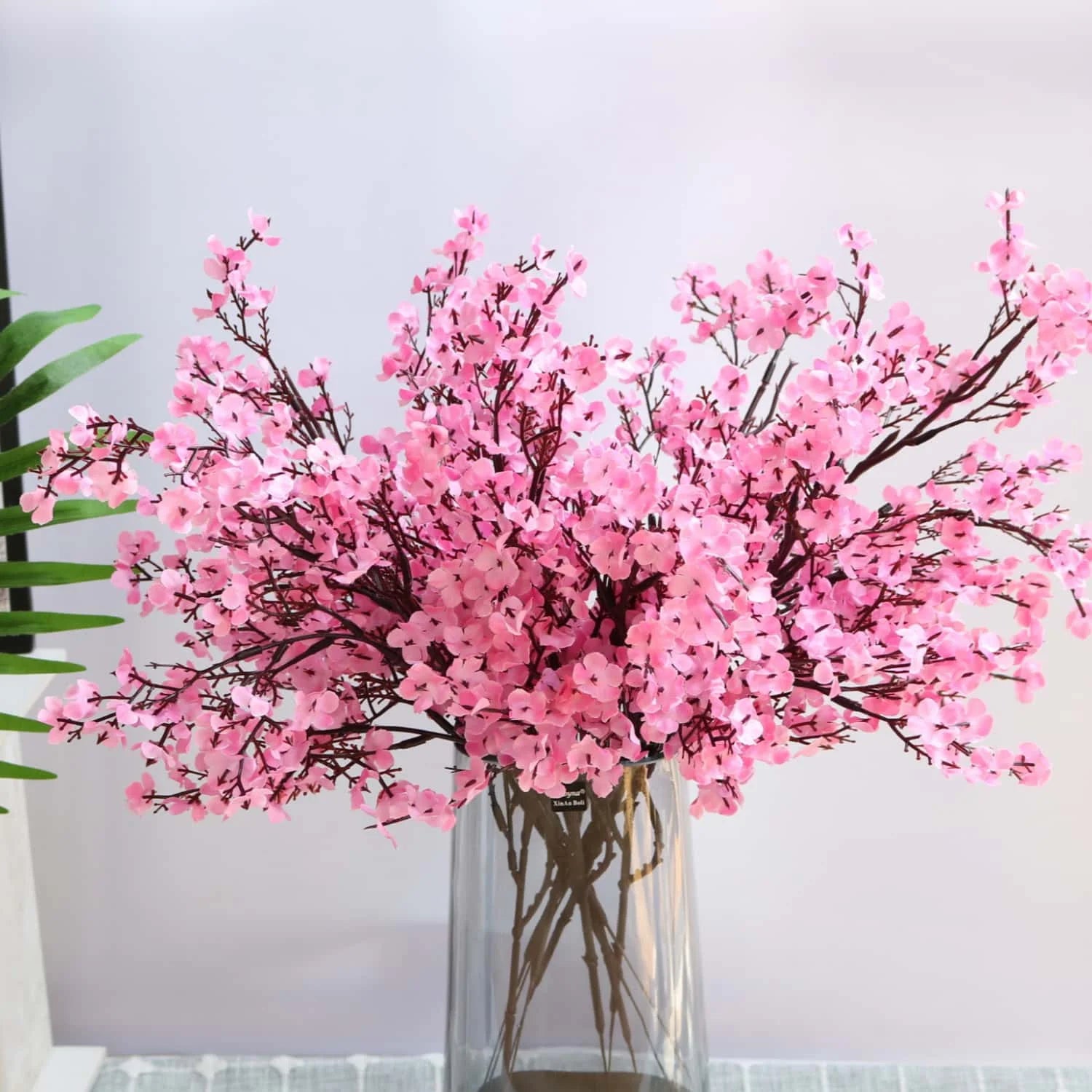 Artificial Baby’s Breath Gypsophila Bouquet – Silk Faux Flowers for Home Decor, Wedding Centerpieces, Christmas & New Year DIY Party Decorations