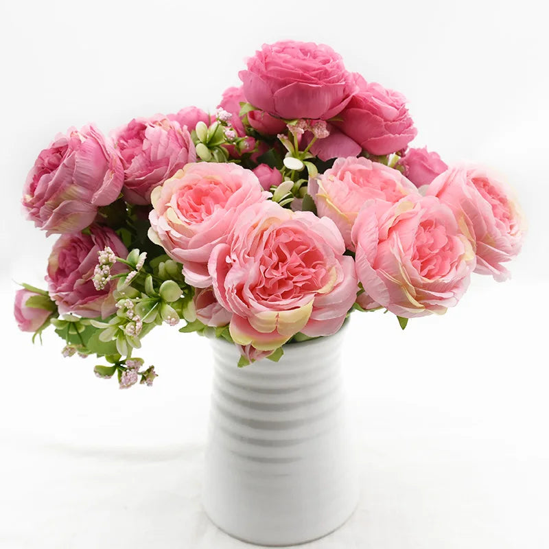 Bulk Artificial Peony Bouquet – Silk