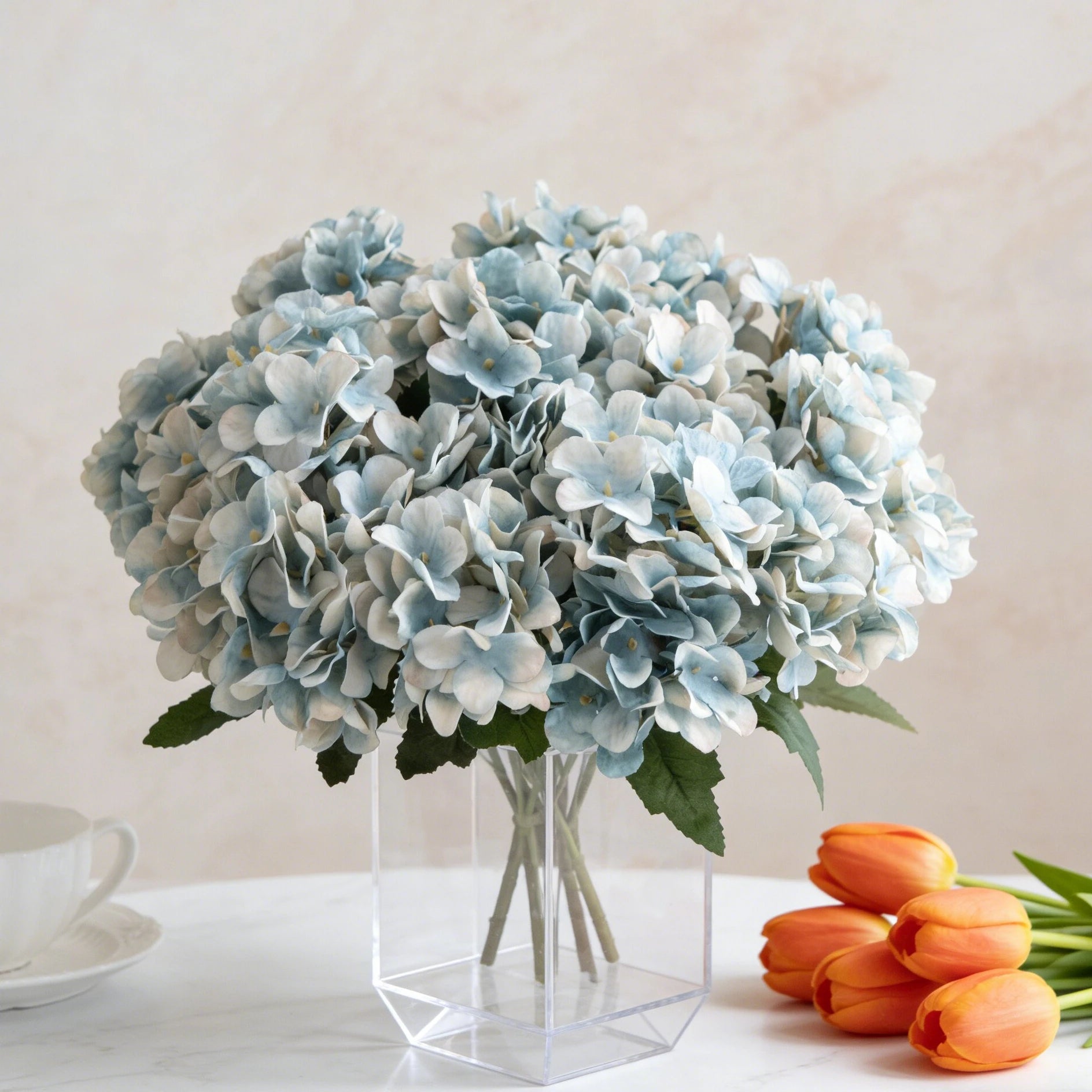 Bulk Artificial Hydrangea Bouquet