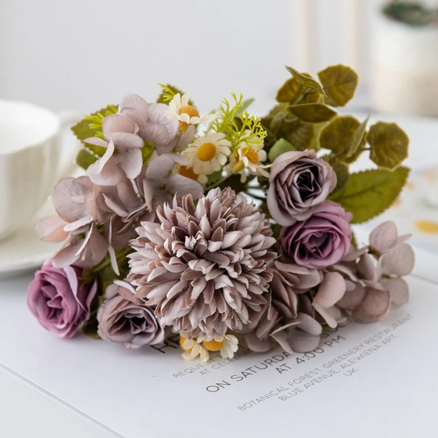 Artificial Chamomile Combination Bouquet