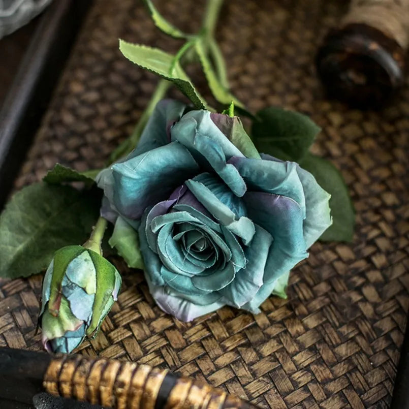 Bulk Artificial Big Silk Rose Stem