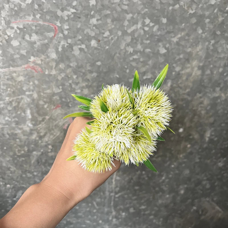 5/10PCS Artificial Dandelion Flower Bouquet Bulk – Plastic Faux Vase Arrangement