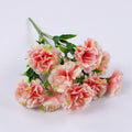 Artificial Red Geranium & Azalea Flower Bush – UV Resistant Silk Faux Outdoor Plants for Garden, Home Decor, Wedding & Event Decoration
