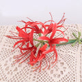 Artificial Higan Flower Long Branch Bulk – Silk Lycoris Orchid Stem